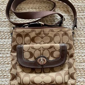 COACH Brown Crossbody Purse/Bag
